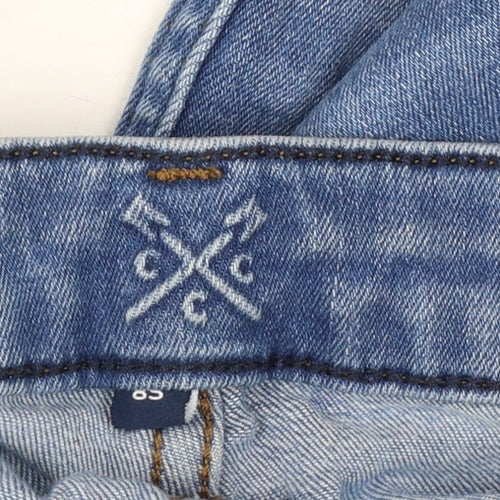 Crew Clothing Company Women’s Blue Skinny Jeans UK 8S Stretch Denim