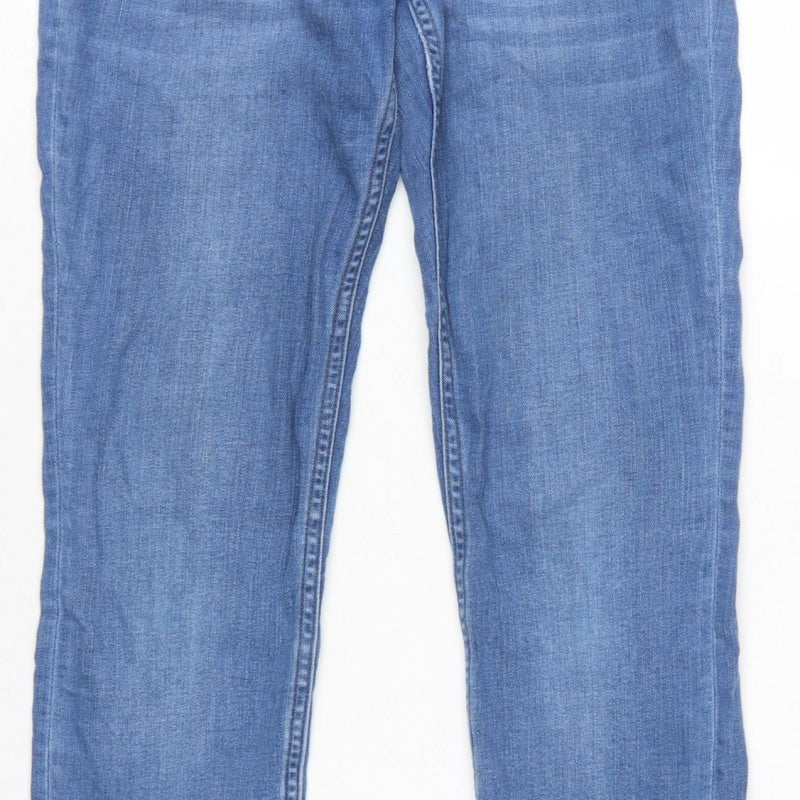 Crew Clothing Company Women’s Blue Skinny Jeans UK 8S Stretch Denim