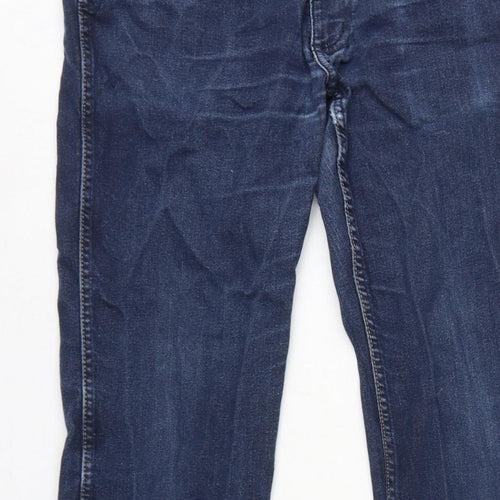 Wrangler Men’s Blue W34 L32 Regular Fit Straight Denim Jeans