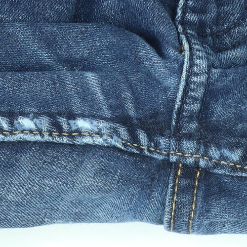 Wrangler Men’s Blue W34 L32 Regular Fit Straight Denim Jeans