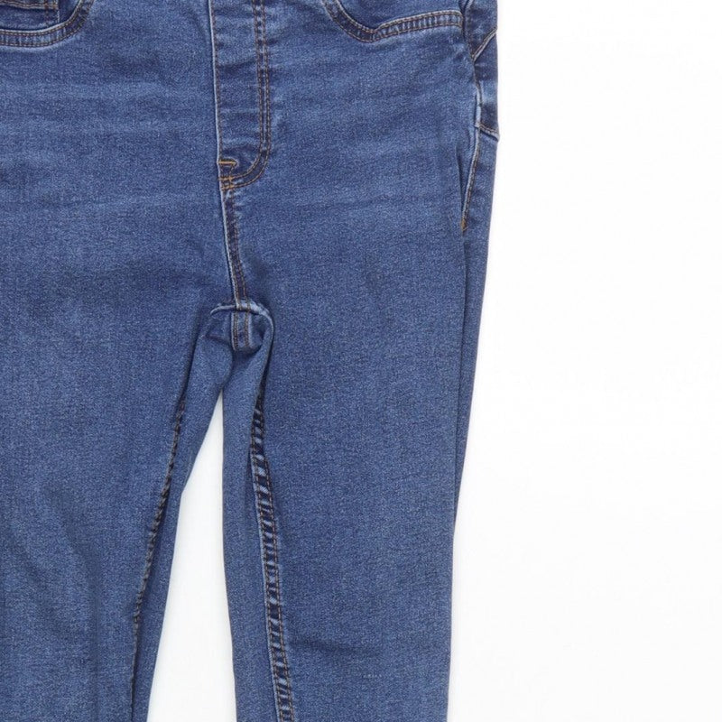 New Look Emilee Women’s Blue UK 12 Skinny Stretch Denim Jeggings