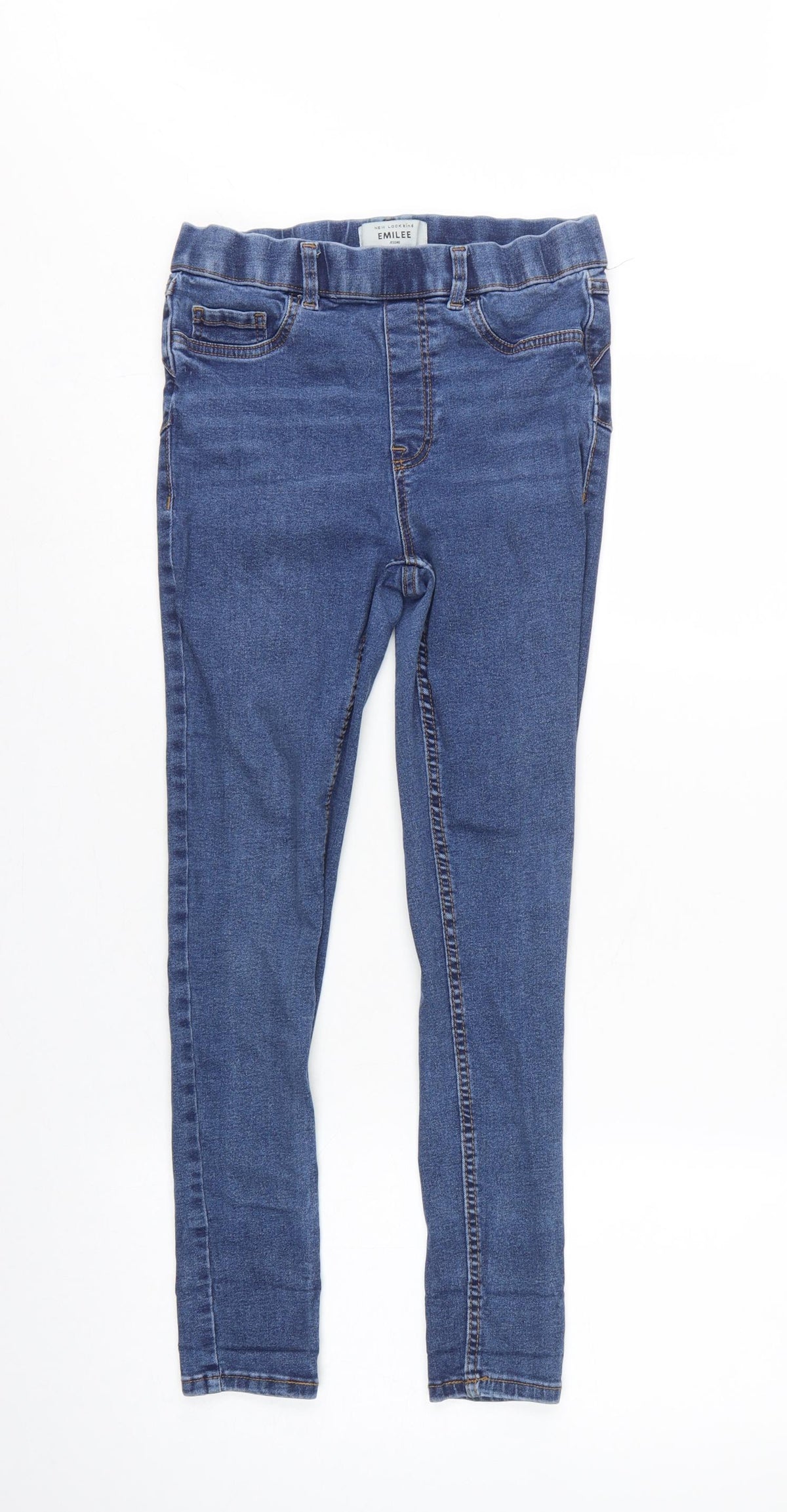 New Look Emilee Women’s Blue UK 12 Skinny Stretch Denim Jeggings