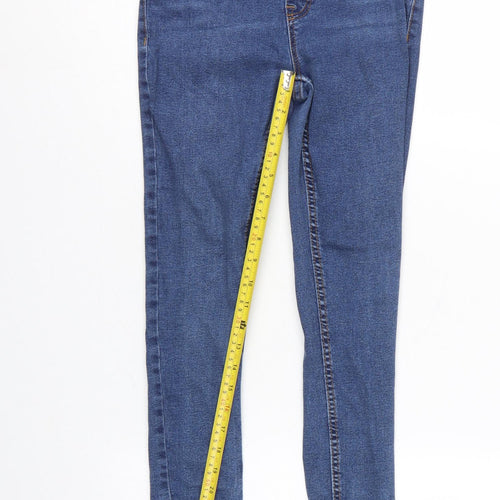 New Look Emilee Women’s Blue UK 12 Skinny Stretch Denim Jeggings