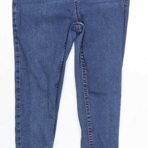 New Look Emilee Women’s Blue UK 12 Skinny Stretch Denim Jeggings