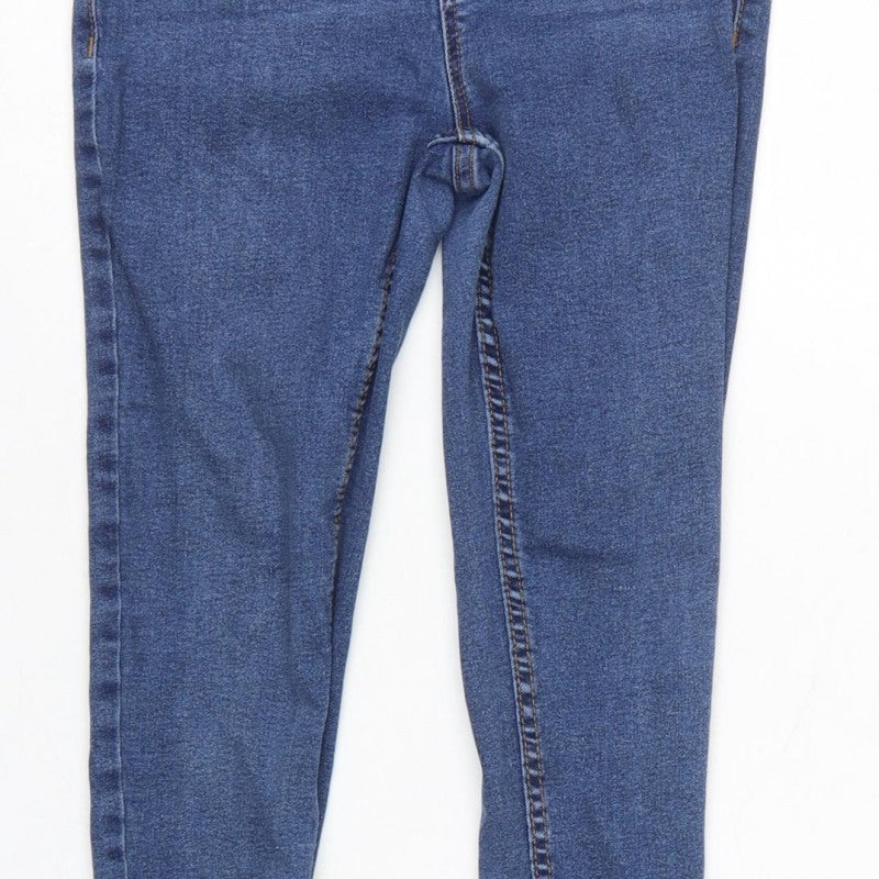 New Look Emilee Women’s Blue UK 12 Skinny Stretch Denim Jeggings