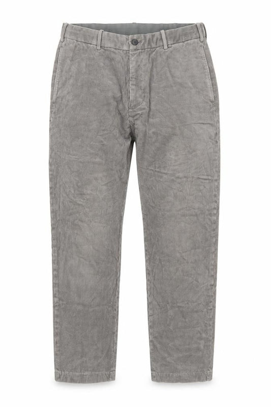 Uniqlo Men's Grey Corduroy Chino Trousers M 30in Regular Tapered