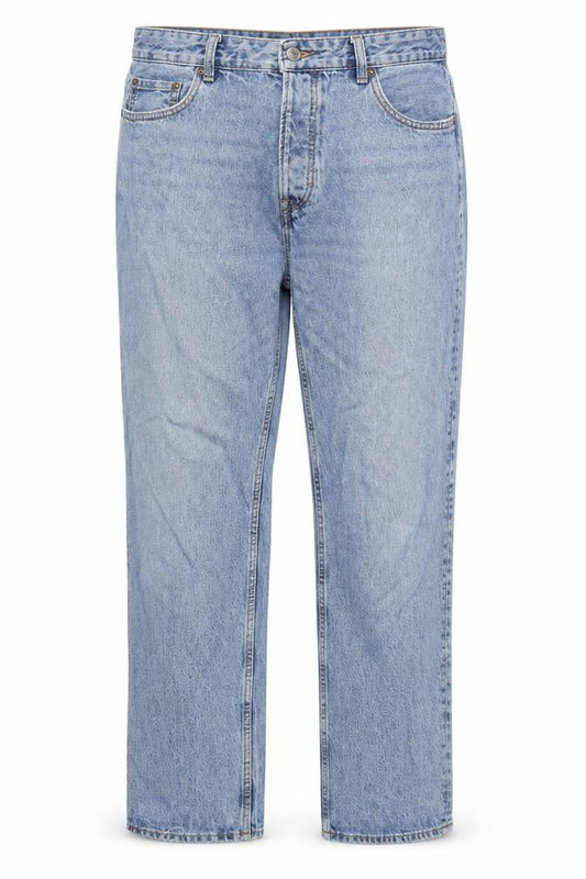 Zara Women’s Blue UK 16 High Rise Straight 5 Pocket Jeans
