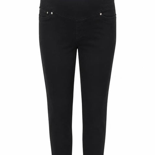 H&M Mama Women Black UK 14 Super Skinny High Rise Maternity Jeans