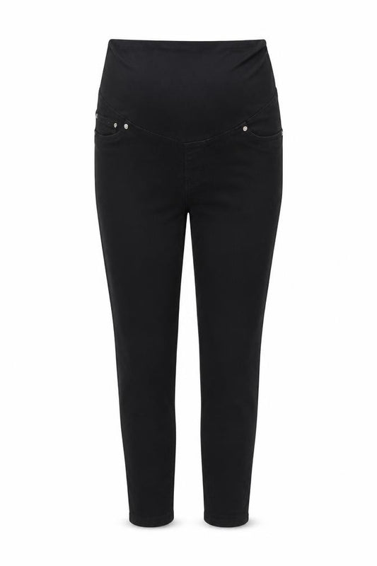 H&M Mama Women Black UK 14 Super Skinny High Rise Maternity Jeans
