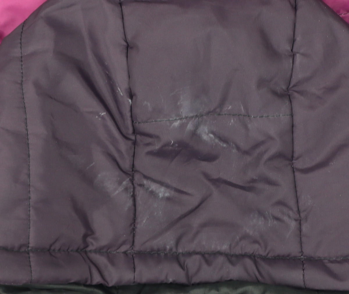 Fluid Boys 13 Years Purple Pink Colourblock Hooded Puffer Jacket