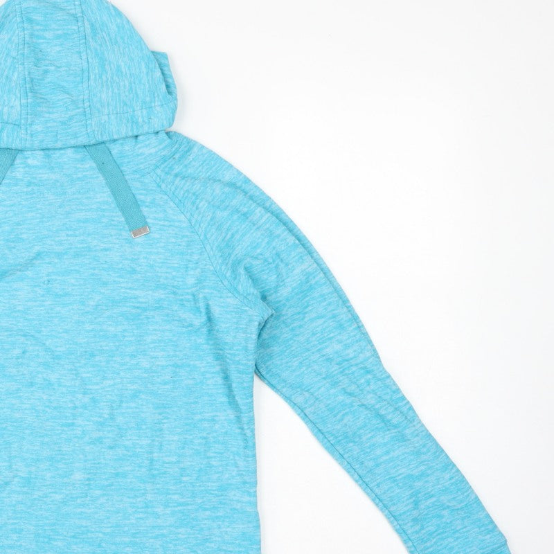 Regatta Womens Blue UK 14 Hooded Pullover Fleece Hoodie