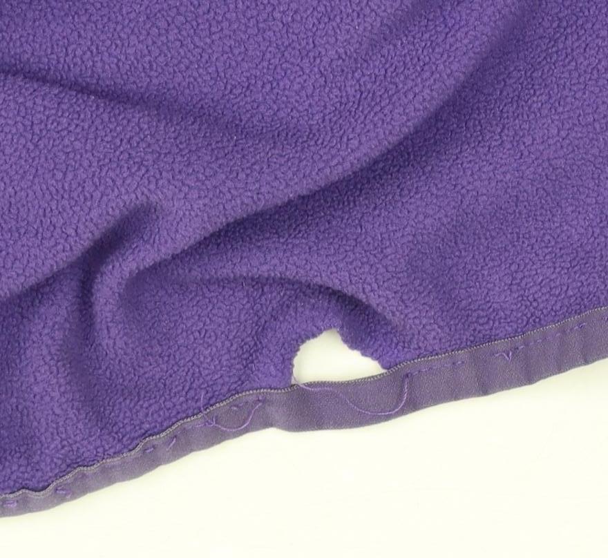 Additional view of The North Face unisex purple m 1/4 zip fleece pullover sweatshirt