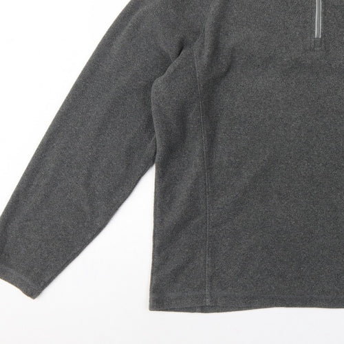 Craghoppers Men’s Grey XL 1/4 Zip Fleece Sweatshirt Outdoor