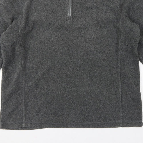 Craghoppers Men’s Grey XL 1/4 Zip Fleece Sweatshirt Outdoor
