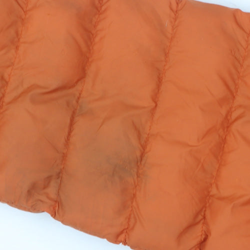 Mountain Warehouse Boys Orange 13 Years Hooded Puffer Jacket