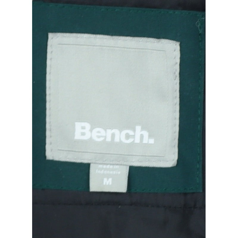 Bench Men’s Green Medium Hooded Padded Fishtail Parka Jacket