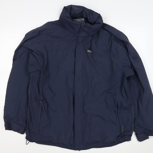 Craghoppers Mens Blue M AquaDry Waterproof Rain Jacket Outdoor