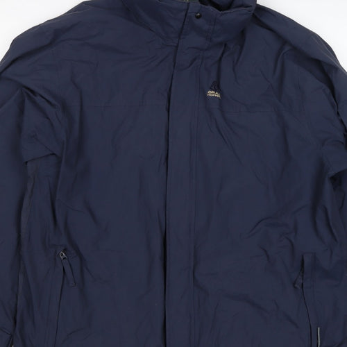 Craghoppers Mens Blue M AquaDry Waterproof Rain Jacket Outdoor