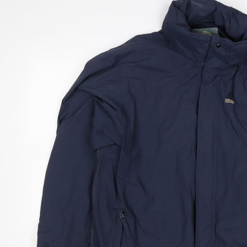 Craghoppers Mens Blue M AquaDry Waterproof Rain Jacket Outdoor