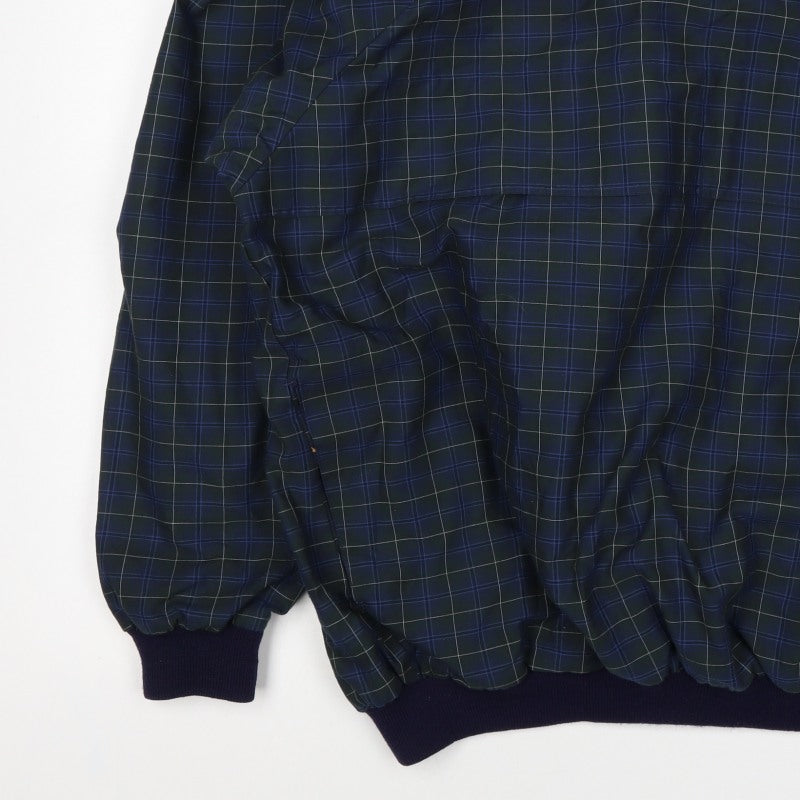 Additional view of Sunderland Men’s Blue Plaid Waterproof Pullover Sweatshirt XL Golf