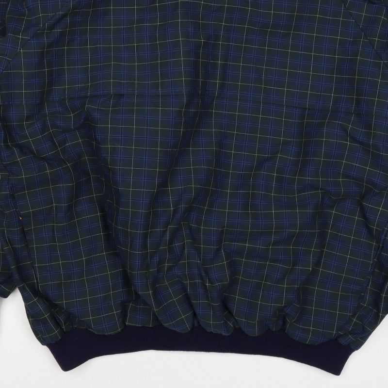 Additional view of Sunderland Men’s Blue Plaid Waterproof Pullover Sweatshirt XL Golf