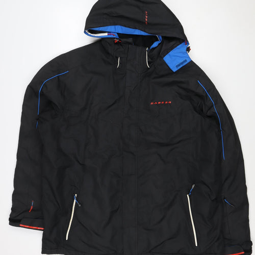 Dare 2b Men’s Black 3XL Ski Puffer Jacket Hooded 50in