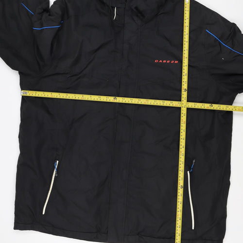 Dare 2b Men’s Black 3XL Ski Puffer Jacket Hooded 50in
