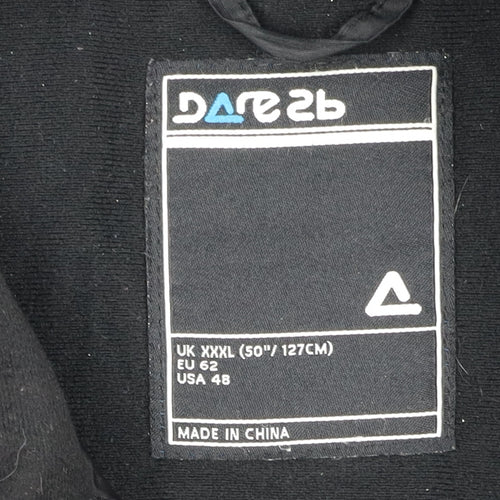 Dare 2b Men’s Black 3XL Ski Puffer Jacket Hooded 50in