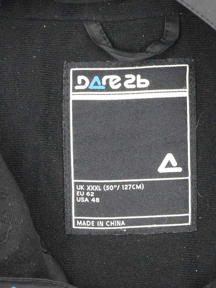 Dare 2b Men’s Black 3XL Ski Puffer Jacket Hooded 50in