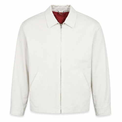 Springfield Men’s Ivory S Basic Zip Jacket Polyester Cotton