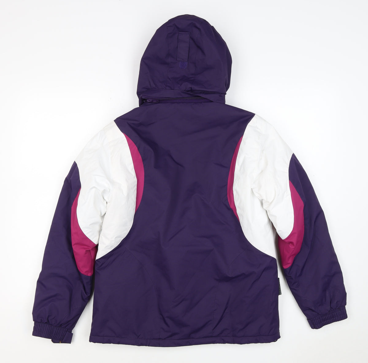 Parallél Girls Purple Pink Ski Jacket 11-12 Years Hooded Waterproof