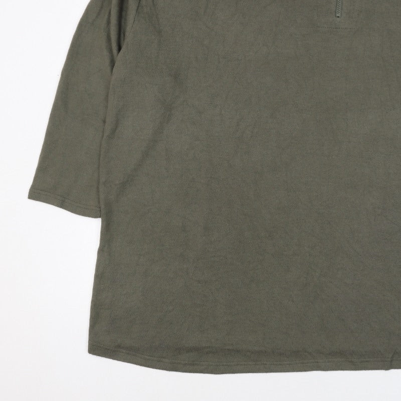 J.P. Williams Women's Green UK 30 Collared 1/4 Zip Henley Jumper