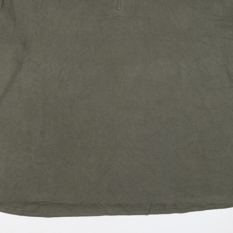 J.P. Williams Women's Green UK 30 Collared 1/4 Zip Henley Jumper