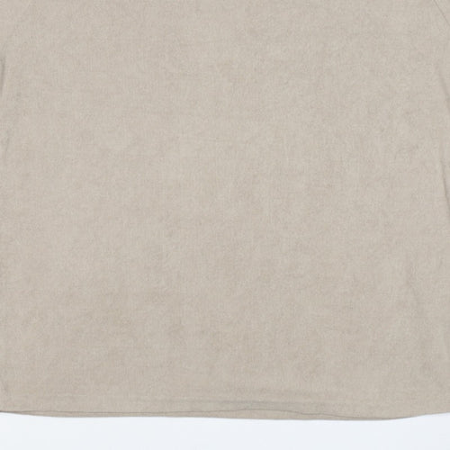 Redefined Rebel Unisex Adults Beige XL Basic Cotton Raglan T-Shirt