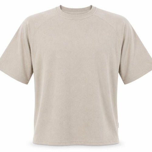 Redefined Rebel Unisex Adults Beige XL Basic Cotton Raglan T-Shirt