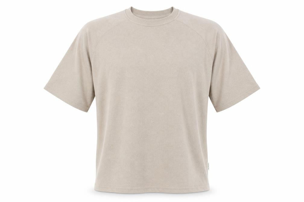 Redefined Rebel Unisex Adults Beige XL Basic Cotton Raglan T-Shirt