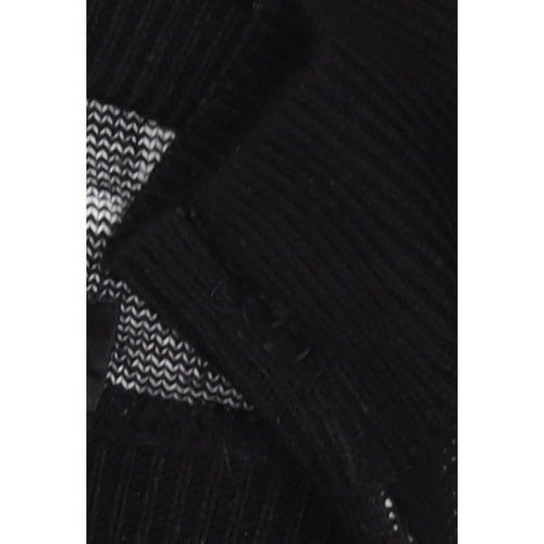 Man Avan Men’s Black M Skull Gothic Graphic Knit Crew Neck Jumper