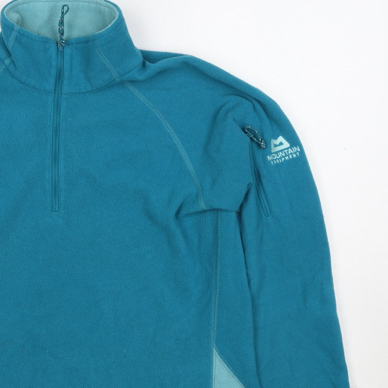Additional view of Mountain Equipment Women’s Blue UK 8 1/2 Zip Fleece Pullover
