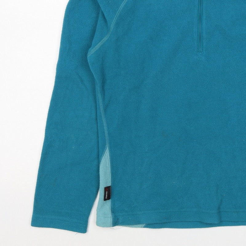 Additional view of Mountain Equipment Women’s Blue UK 8 1/2 Zip Fleece Pullover
