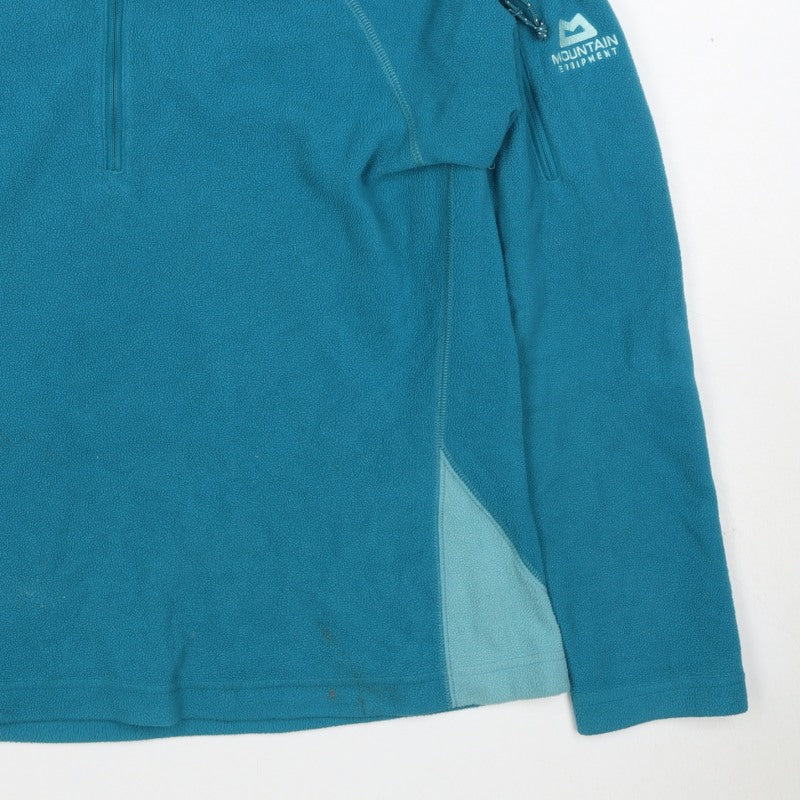Additional view of Mountain Equipment Women’s Blue UK 8 1/2 Zip Fleece Pullover