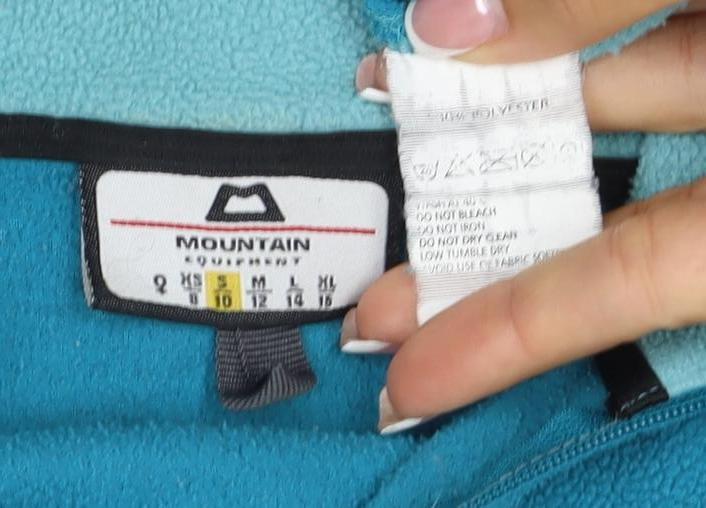 Additional view of Mountain Equipment Women’s Blue UK 8 1/2 Zip Fleece Pullover