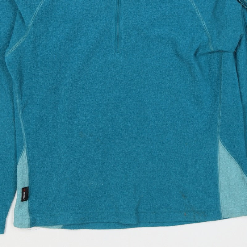 Additional view of Mountain Equipment Women’s Blue UK 8 1/2 Zip Fleece Pullover
