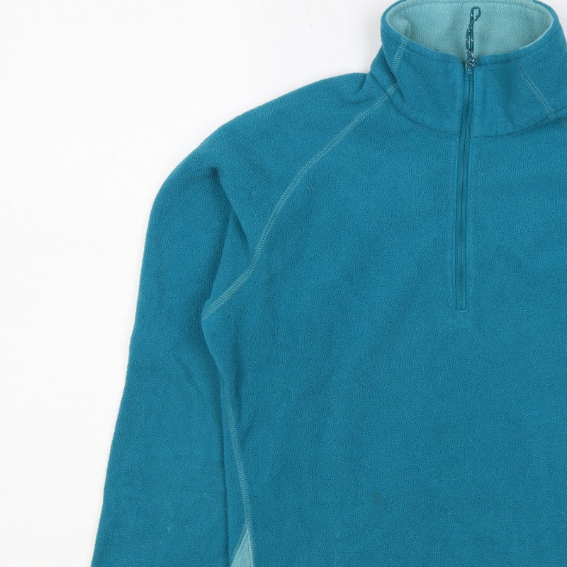 Additional view of Mountain Equipment Women’s Blue UK 8 1/2 Zip Fleece Pullover