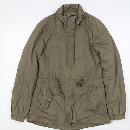 Canda Women’s Green Size 8 Mid-Length Parka Jacket