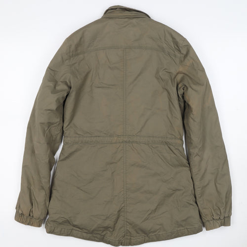 Canda Women’s Green Size 8 Mid-Length Parka Jacket