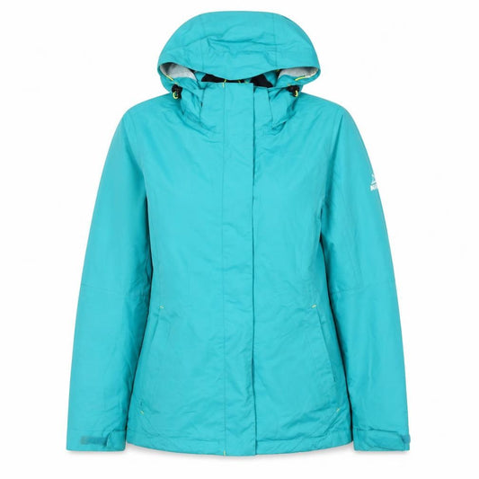 McKinley Women Blue UK 8 Hooded Waterproof Ski Jacket