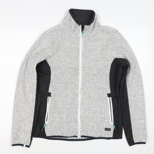 Trespass Women’s Grey UK 14 Fleece Full Zip Outdoor Jacket