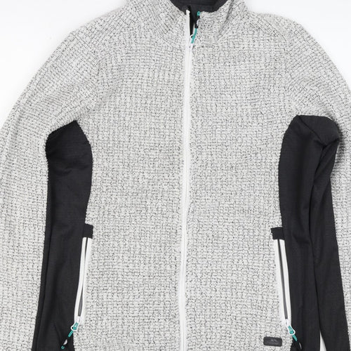 Trespass Women’s Grey UK 14 Fleece Full Zip Outdoor Jacket