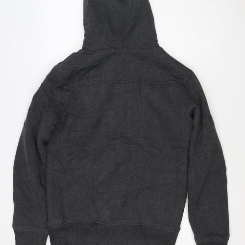 Superdry Men’s Black S Full Zip Sherpa Lined Expedition Hoodie