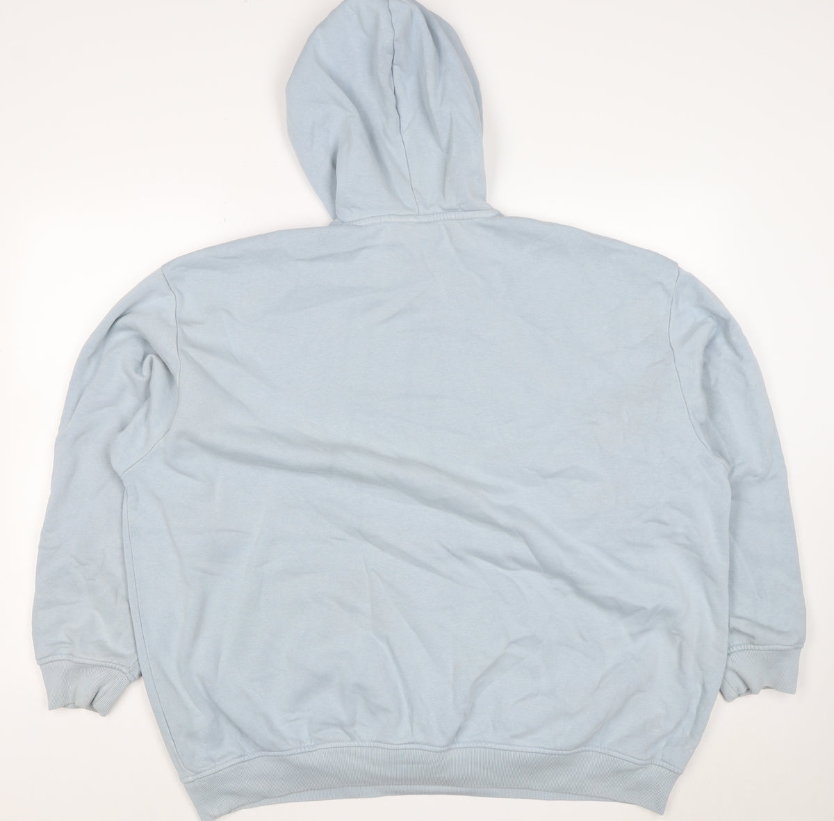 Adidas Originals Women’s Blue Logo Pullover Hoodie UK 16-18 L